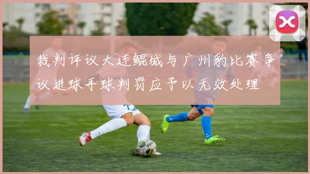 裁判评议大连鲲城与广州豹比赛争议进球手球判罚应予以无效处理